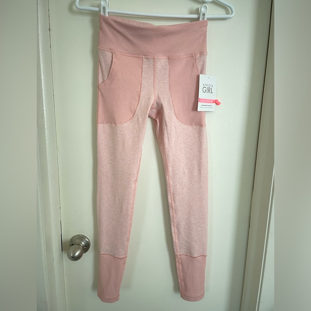 Athleta Girl High Rise Softluxe tight, with pockets.  NWT!!  Size L/12